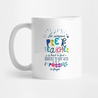 An Awesome Pre-K Teacher Gift Idea - Impossible to forget Mug